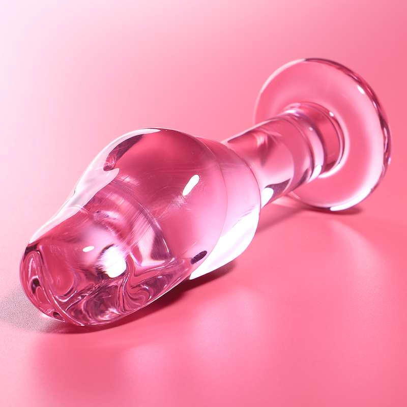 NEBULA SERIES BY IBIZA - MODEL 6 ANAL PLUG BOROSILICATE GLASS PINK 12.5 CM -O- 4 CM NEBULA SERIES BY IBIZA - MODEL 6 ANAL PLUG BOROSILICATE GLASS PINK 12.5 CM -O- 4 CM