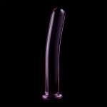 NEBULA SERIES BY IBIZA - MODEL 9 DILDO BOROSILICATE GLASS PINK 15.5 CM -O- 2.5 CM
