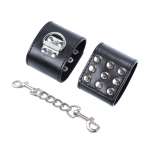 OHMAMA FETISH - Wrist Restraints Snap Fasten metalli