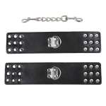 OHMAMA FETISH - Wrist Restraints Snap Fasten metalli