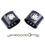 OHMAMA FETISH - Wrist Restraints Snap Fasten metalli