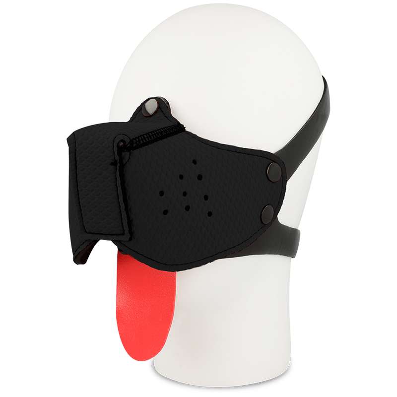 OHMAMA FETISH DOG MUZZLE - BLACK OHMAMA FETISH DOG MUZZLE - BLACK
