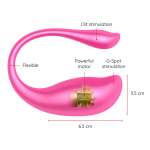 ONINDER - NAIROBI VIBRATING EGG PINK - FREE APP