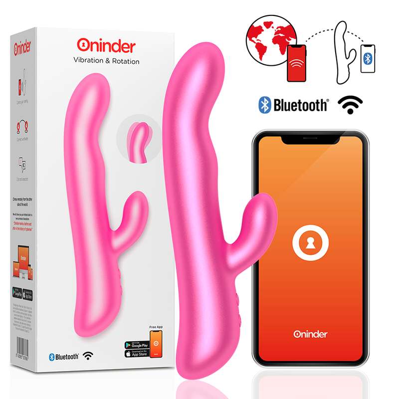 ONINDER - OSLO VIBRATION & ROTATION PINK - FREE APP ONINDER - OSLO VIBRATION & ROTATION PINK - FREE APP