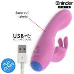 ONINDER CUTE - LOVE BUNNY VIBRATOR G-SPOT CLITORIS - FREE WORLDWIDE APP