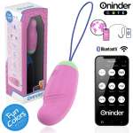 ONINDER CUTE - LOVE PLEASURE 360° VIBRATING-ROTATING SILICONE EGG - FREE GLOBAL APP