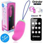 ONINDER CUTE - LOVE PLEASURE 360° VIBRATING-ROTATING SILICONE EGG - FREE GLOBAL APP