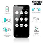 ONINDER CUTE - LOVE PLEASURE VIBRATING EGG - ROTATING SILICONE GEMS - FREE GLOBAL APP