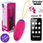 ONINDER CUTE - LOVE PLEASURE VIBRO-WAVE TAPPING SILICONE EGG - FREE GLOBAL APP