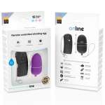 ONLINE - REMOTE CONTROLLED VIBRATING EGG PURPLE