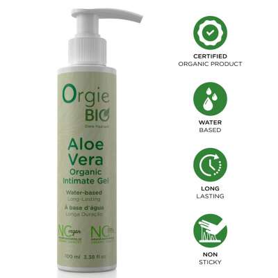 ORGIE - BIO ALOE VERA ORGANIC WATER-BASED INTIMATE GEL 100 ML
