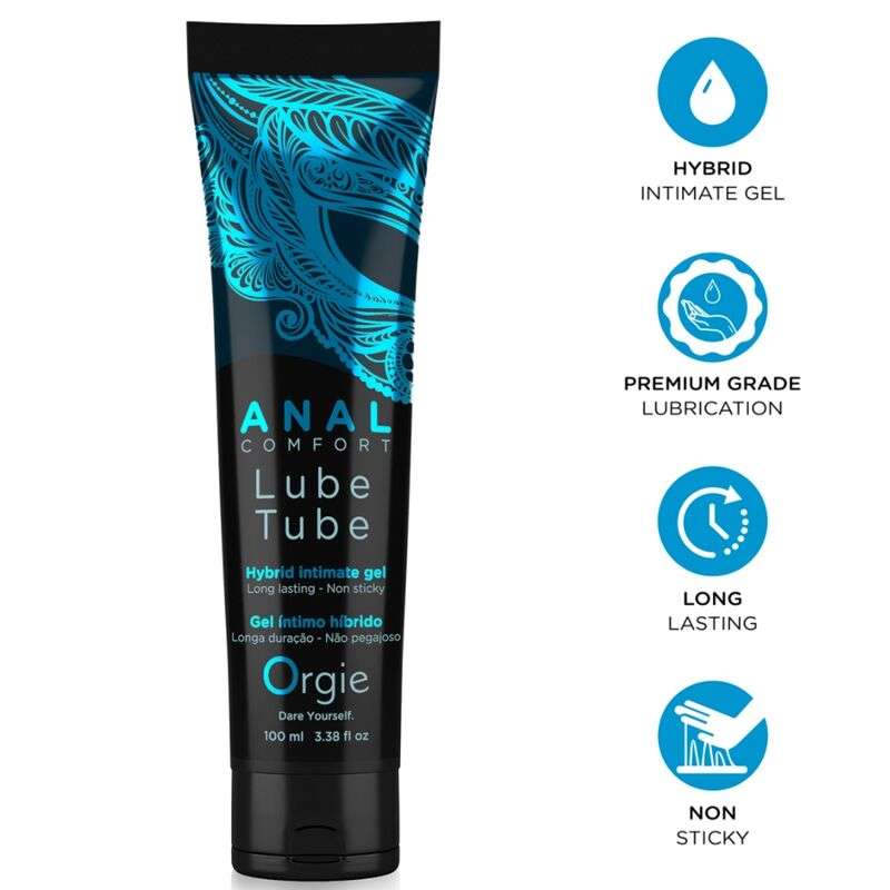 ORGIE - liukuvoide tuubi anaali Comfort Hybrid intiimi geeli anaali seksi 100 ml