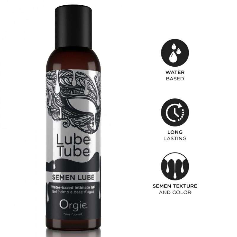 ORGIE - LUBE TUBE SEMEN LUBE WATER-BASED INTIMATE GEL 150 ML ORGIE - LUBE TUBE SEMEN LUBE WATER-BASED INTIMATE GEL 150 ML