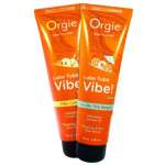 ORGIE - liukuvoide tuubi vibra seksi On Beach Kissable intiimi geeli Low Tingling 100 ml
