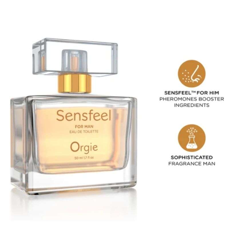 ORGIE - SENSFEEL FOR MAN PHEROMONE BOOSTER EAU DE TOILETTE 50 ML ORGIE - SENSFEEL FOR MAN PHEROMONE BOOSTER EAU DE TOILETTE 50 ML
