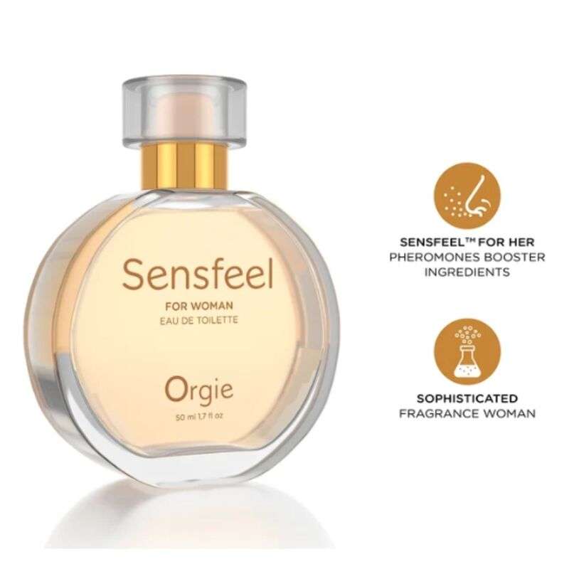ORGIE - SENSFEEL FOR WOMAN PHEROMONE BOOSTER EAU DE TOILETTE 50 ML ORGIE - SENSFEEL FOR WOMAN PHEROMONE BOOSTER EAU DE TOILETTE 50 ML