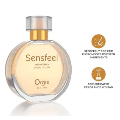 ORGIE - SENSFEEL FOR WOMAN PHEROMONE BOOSTER EAU DE TOILETTE 50 ML