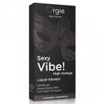 ORGIE - SEXY VIBE! HIGH VOLTAGE EXTRA STRONG LIQUID VIBRATOR 15 ML