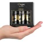 ORGIE - TANTRIC MINI SIZE COLLECTION SENSUAL MASSAGE OILS 3 X 30 ML