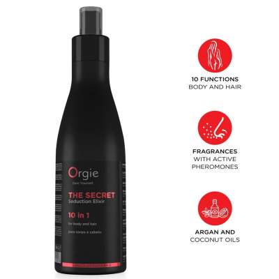 ORGIE - THE SECRET SEDUCTION ELIXIR 10 IN 1 BODY AND HAIR LOTION 200 ML