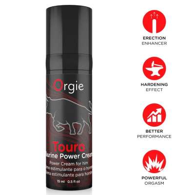 ORGIE - TOURO ERECTION ENHANCER CREAM 15 ML