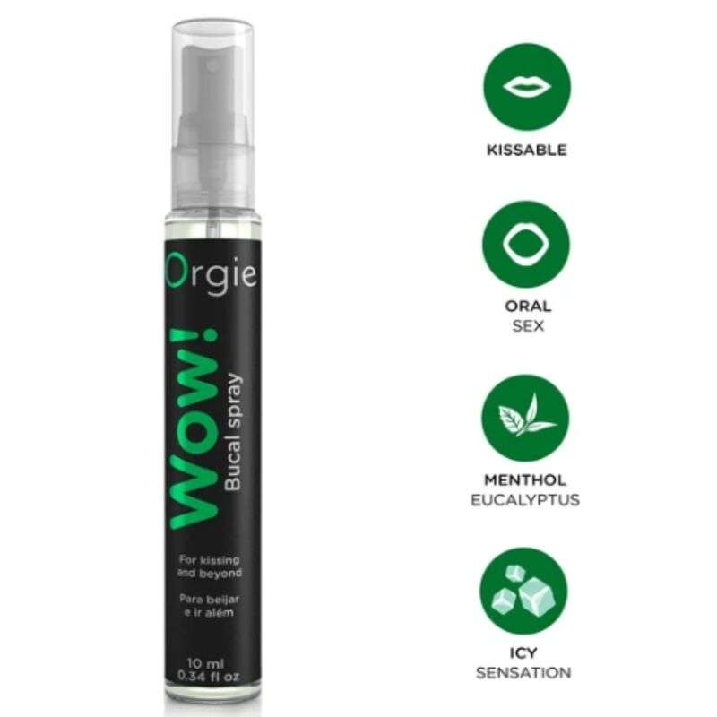 ORGIE - WOW! MENTHOL AND EUCALYPTUS BUCCAL SPRAY 10 ML ORGIE - WOW! MENTHOL AND EUCALYPTUS BUCCAL SPRAY 10 ML