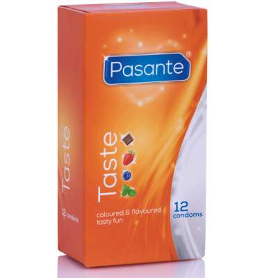 PASANTE - CONDOMS FLAVORS 12 UNITS PASANTE - CONDOMS FLAVORS 12 UNITS