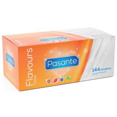 PASANTE - CONDOMS FLAVORS 144 UNITS