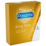 PASANTE - CONDOMS KING SIZE 3 UNITS