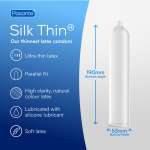 PASANTE - CONDOMS SILK THINEST 144 UNITS