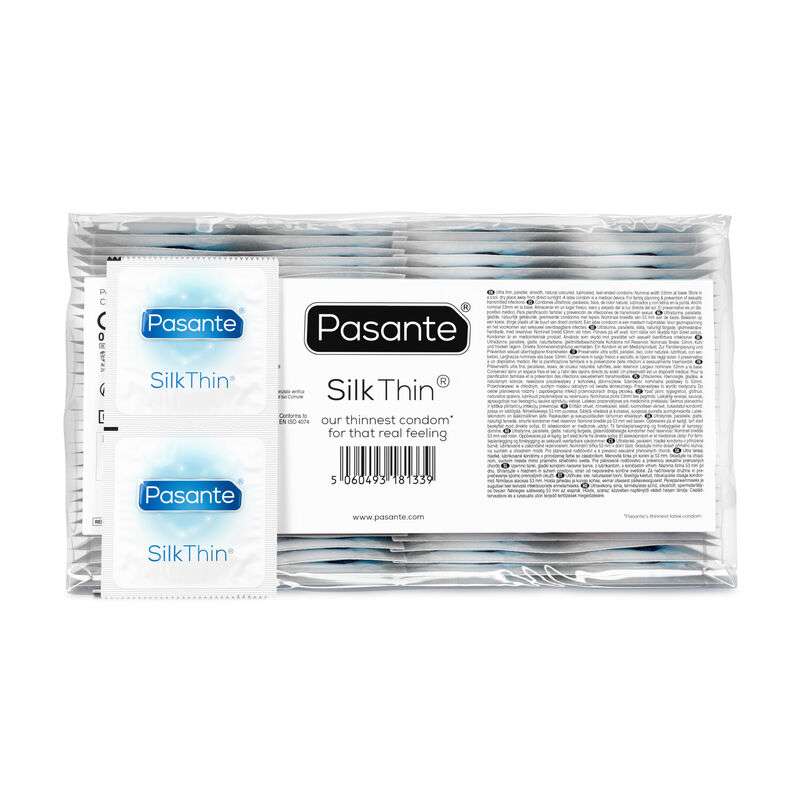 PASANTE - CONDOMS SILK THINEST 144 UNITS