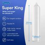 PASANTE - CONDOMS SIZE SUPER KING BAG 144 UNITS