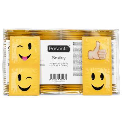 PASANTE - CONDOMS SMILEY BAG 144 UNITS