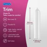 PASANTE - CONDOMS TRIM CLOSER FIT BAG 144 UNITS