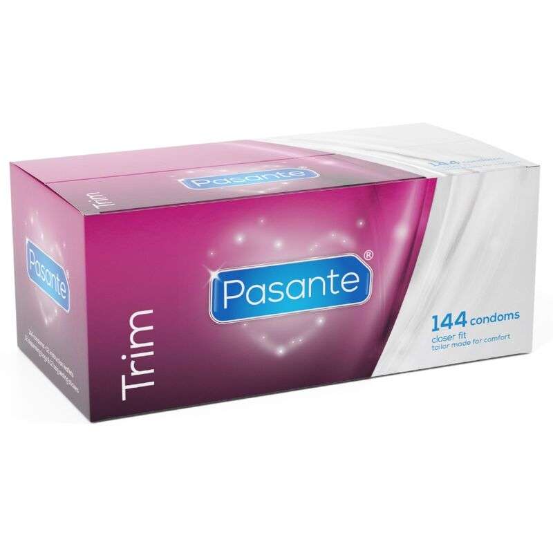 PASANTE - CONDOMS TRIM CLOSER FIT CAJA 144 UNITS PASANTE - CONDOMS TRIM CLOSER FIT CAJA 144 UNITS