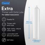 PASANTE - EXTRA EXTRA THICK CONDOMS 144 UNITS (BAG)