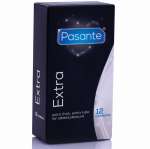 PASANTE - EXTRA EXTRA THICK CONDOMS WITH ADDITIONAL LUBRICATION 12 PACK