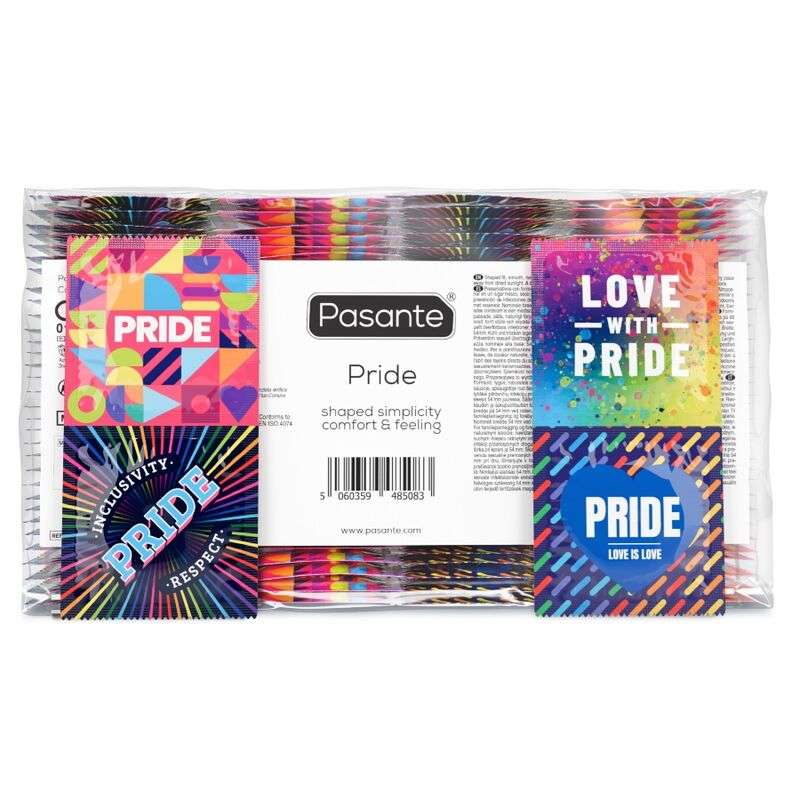 PASANTE - FORMAT GAY PRIDE 144 PACK CONDOMS (BAG)