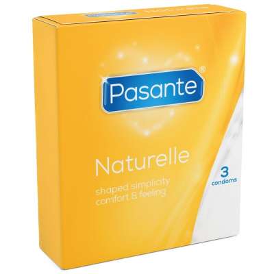 PASANTE - NATURELLE CONDOM 3 PACK