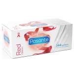 PASANTE - RED RIBBON NATURELLE SHAPED FIT CONDOMS 54 MM 144 UNITS