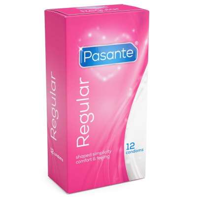 PASANTE - REGULAR CONDOMS 12 PACK