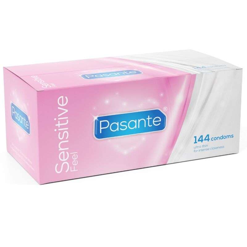 PASANTE - SENSITIVE ULTRAFINE CONDOMS 144 UNITS