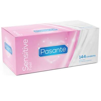PASANTE - SENSITIVE ULTRAFINE CONDOMS 144 UNITS