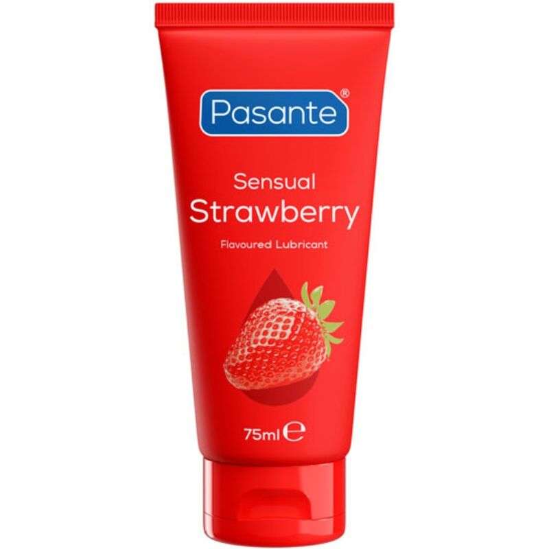 PASANTE - SENSUAL STRAWBERRY WATER-BASED STRAWBERRY FLAVOURED PERSONAL LUBRICANT 75 ML PASANTE - SENSUAL STRAWBERRY WATER-BASED STRAWBERRY FLAVOURED PERSONAL LUBRICANT 75 ML
