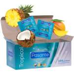 PASANTE - TROPICAL MANGO PINEAPPLE AND COCONUT FLAVOURED CONDOMS 53 MM 144 UNITS