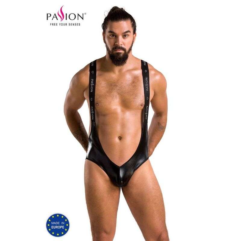 PASSION - 027 BODY BRUNO BLACK L/XL PASSION - 027 BODY BRUNO BLACK L/XL