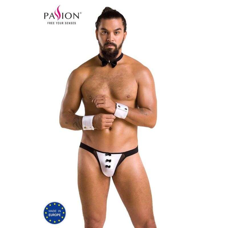 PASSION - 036 SLIP ALFROJO BLACK S/M PASSION - 036 SLIP ALFROJO BLACK S/M