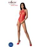PASSION - BS094 RED BODYSTOCKING ONE SIZE