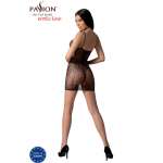 PASSION - BS096 BLACK BODYSTOCKING ONE SIZE