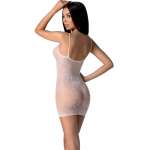 PASSION - BS096 WHITE BODYSTOCKING ONE SIZE